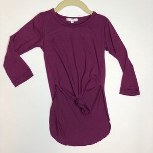 Purple SUPER SOFT long sleeve top.